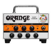 Load image into Gallery viewer, Orange Baby Terror Guitar Head
