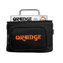 Load image into Gallery viewer, Orange Baby Terror Guitar Head
