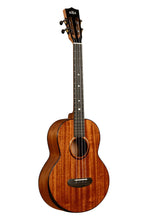 Load image into Gallery viewer, Kala Contour All Solid Gloss Mahogany Baritone Ukulele w/ Deluxe Bag - See Description
