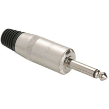 Load image into Gallery viewer, NEUTRIK 1/4 MONO JUMBO PLUG WITH LARGER OPENING FOR SPEAKER WIRE
