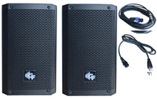 Load image into Gallery viewer, GF Q SERIES - 8'' POWERED SPEAKERS WITH BLUETOOTH &amp; CABLES - 200W
