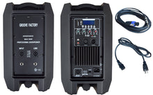 Load image into Gallery viewer, GF Q SERIES - 8'' POWERED SPEAKERS WITH BLUETOOTH &amp; CABLES - 200W
