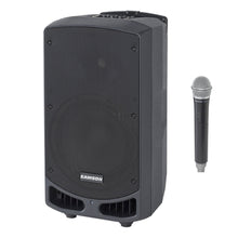 Load image into Gallery viewer, Samson Expedition XP310w-D: 542 to 566 MHz 10" 300W Portable PA System with Wireless Microphone (D)
