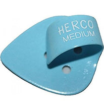 Load image into Gallery viewer, Herco Thumb Pick Medium blue guitar accessory for finger picking
