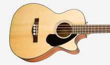Load image into Gallery viewer, Fender CB-60SCE Acoustic-Electric Bass Guitar Solid Spruce Top Fishman Preamp
