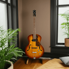 Load image into Gallery viewer, Godin 031986 5th Avenue Kingpin P90 Cognac Burst Hollow Body Acoustic Guitar Made In Canada
