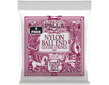 Load image into Gallery viewer, ERNIE BALL ERNESTO PALLA 2409 BLACK &amp; GOLD BALL-END NYLON CLASSICAL GUITAR STRINGS
