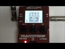 Load and play video in Gallery viewer, Zoom ZMS-60B MultiStomp Pedal for Bass
