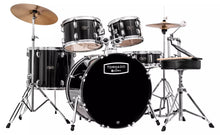 Charger l'image dans la galerie, Mapex Tornado 5-Piece Drum Kit (22,10,12,16,SD) with Cymbals and Hardware - Black - Pre Owned

