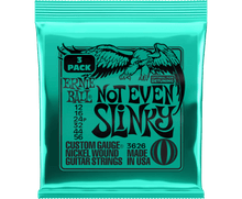 Load image into Gallery viewer, ERNIE BALL 2626 NOT EVEN SLINKY NICKEL WOUND ELECTRIC GUITAR STRINGS - 12-56 GAUGE
