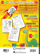 Load image into Gallery viewer, KID'S UKE – UKULELE ACTIVITY FUN BOOK Kev's Learn &amp; Play Series

