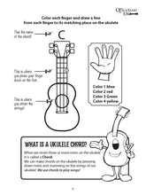Load image into Gallery viewer, KID'S UKE – UKULELE ACTIVITY FUN BOOK Kev's Learn &amp; Play Series
