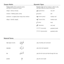 Load image into Gallery viewer, HAL LEONARD STUDENT PIANO LIBRARY MUSIC MANUSCRIPT PAPER – WIDE STAFF Wide Staff
