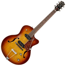 Load image into Gallery viewer, Godin 032327 / 050987 5th Avenue KingPin II P90 CW Cognac Burst Hollow Body Acoustic Guitar MADE In CANADA
