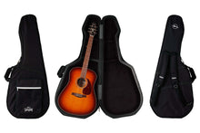 Load image into Gallery viewer, Seagull 040087 Tric Case Multifit Acoustic Case - Deluxe BLACK with Seagull Logo
