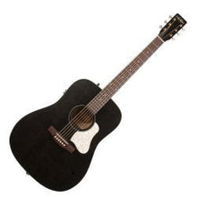 Load image into Gallery viewer, Art &amp; Lutherie 042470 / 051717 Americana Acoustic Electric Guitar Faded Black QIT Made In Canada-(6536631320770)
