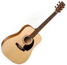 Load image into Gallery viewer, Simon &amp; Patrick 048380 / 052073 Woodland Concert Dreadnought 6-String RH Acoustic Electric Guitar with QIT Electronics and Bag MADE In CANADA
