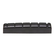 Load image into Gallery viewer, BLACK TUSQ XL 6 String ELECTRIC NUT 43X6X8MM PT-6643-00-(7764280836351)
