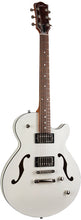 Load image into Gallery viewer, Godin 050222 Montreal Premiere HT Trans White 6 String RH Hollowbody Guitar MADE In CANADA
