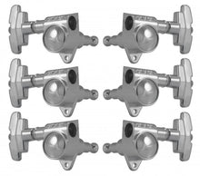 Load image into Gallery viewer, Grover 109C Super Rotomatics with 3-Step Button - Guitar Machine Heads, 3 + 3 - Chrome
