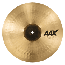 Charger l'image dans la galerie, SABIAN 21402XC 14 inch AAX Medium Hi Hat cymbal with hammered finish made in Canada
