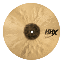 Load image into Gallery viewer, SABIAN 11402XCN 14-inch HHX Complex Medium Hi Hat cymbal with raw bell and hammered finish
