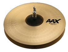 Charger l'image dans la galerie, SABIAN 21402XC 14 inch AAX Medium Hi Hat cymbals with mounting hardware
