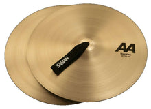 Load image into Gallery viewer, SABIAN 14" AA Marching Cymbals medium-heavy weight with full-bodied sound and long sustain, ideal for junior bands
