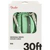 Load image into Gallery viewer, SURF GREEN ORIGINAL SERIES COIL 30 FOOT INSTRUMENT CABLE
