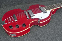 Load image into Gallery viewer, Hofner HI-459-PE-RD Ignition Pro Violin Style Electric Guitar - Red
