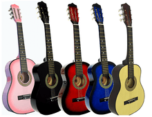 Load image into Gallery viewer, 32" Acoustic Beginner's Guitar
