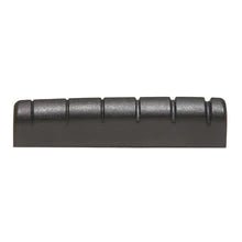 Load image into Gallery viewer, BLACK TUSQ XL SLOTTED GIBSON STYLE NUT 43MM PT-6010-00-(7763748421887)

