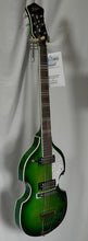 Load image into Gallery viewer, Hofner HI-459-PE-GR Ignition Pro Violin Style Electric Guitar - Green
