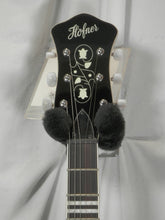 Load image into Gallery viewer, Hofner HOF-HI-459-PE-PW Ignition Pro Violin Style Electric Guitar - Pearl White

