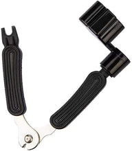 Load image into Gallery viewer, Guitar String / Ped Winder, Cutter - 3 in 1 - Restringing Tool, String Cutter &amp; Bridge Pin Peg Puller
