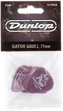 Charger l'image dans la galerie, Dunlop 417P71 .71mm Gator Grip Picks, 12-Pack-(6921197158594)

