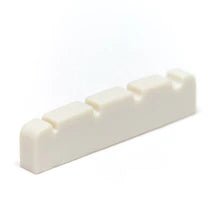 Load image into Gallery viewer, White TUSQ NUT SLOTTED BASS 4 STRING PQ-1200-00
