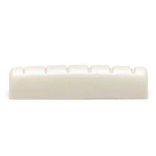 Load image into Gallery viewer, White TUSQ NUT SLOTTED 1/4" Epiphone PQ-6060-00
