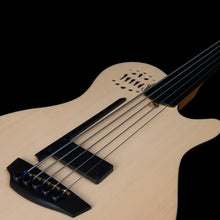 Charger l'image dans la galerie, Godin 050789 A5 Guitare basse électrique acoustique ultra naturelle sans frettes MADE In CANADA
