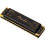 Load image into Gallery viewer, Fender Blues DeVille 10-hole diatonic harmonica with chromed metal covers and moisture-resistant ABS combs in protective vented case
