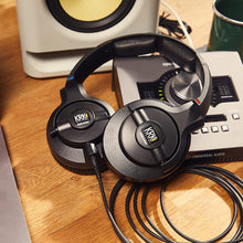 Load image into Gallery viewer, KRK KNS 6402 Studio Mixing/Mastering Headphones, Black
