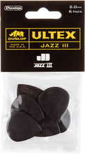Load image into Gallery viewer, Dunlop 427P2.0 Ultex Jazz Guitar Picks 2.0mm 6-pack-(7642502824191)
