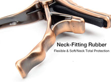 Load image into Gallery viewer, Alice A007G/PB Aligater Shape Aluminum Alloy Guitar Capo Bronze
