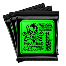 Load image into Gallery viewer, Ernie Ball Papa Het Hardwired Strings 3 Pack, 11-50-(7946679550207)
