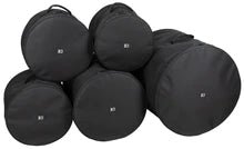 Load image into Gallery viewer, 5 Piece Drum Kit Bag Set (14” x 6.5”, 12” x 11”, 13” x 12”, 16” x 16”, 22” x 18”)
