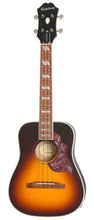 Load image into Gallery viewer, Epiphone Hummingbird Tenor Ukulele - Tobacco Burst-(7903869698303)

