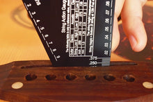 Load image into Gallery viewer, Fret Rocker, String Action Gauge, String Height Ruler, Fret Leveling Guide and more
