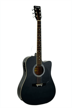 Load image into Gallery viewer, Huntington USA Dreadnought Cutaway Acoustic-Electric Guitar
