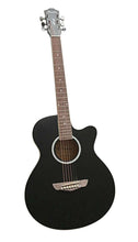 Load image into Gallery viewer, Casme Grand Concert Acoustic Guitar black with cutaway and rosewood fingerboard
