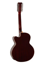 Load image into Gallery viewer, Glen Burton USA 12 String Jumbo Body Acoustic Electric Cutaway Guitar
